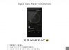 オンキョーが音楽プレイヤーと融合させたスマートフォン「GRANBEAT DP-CMX1」を2月下旬に発売